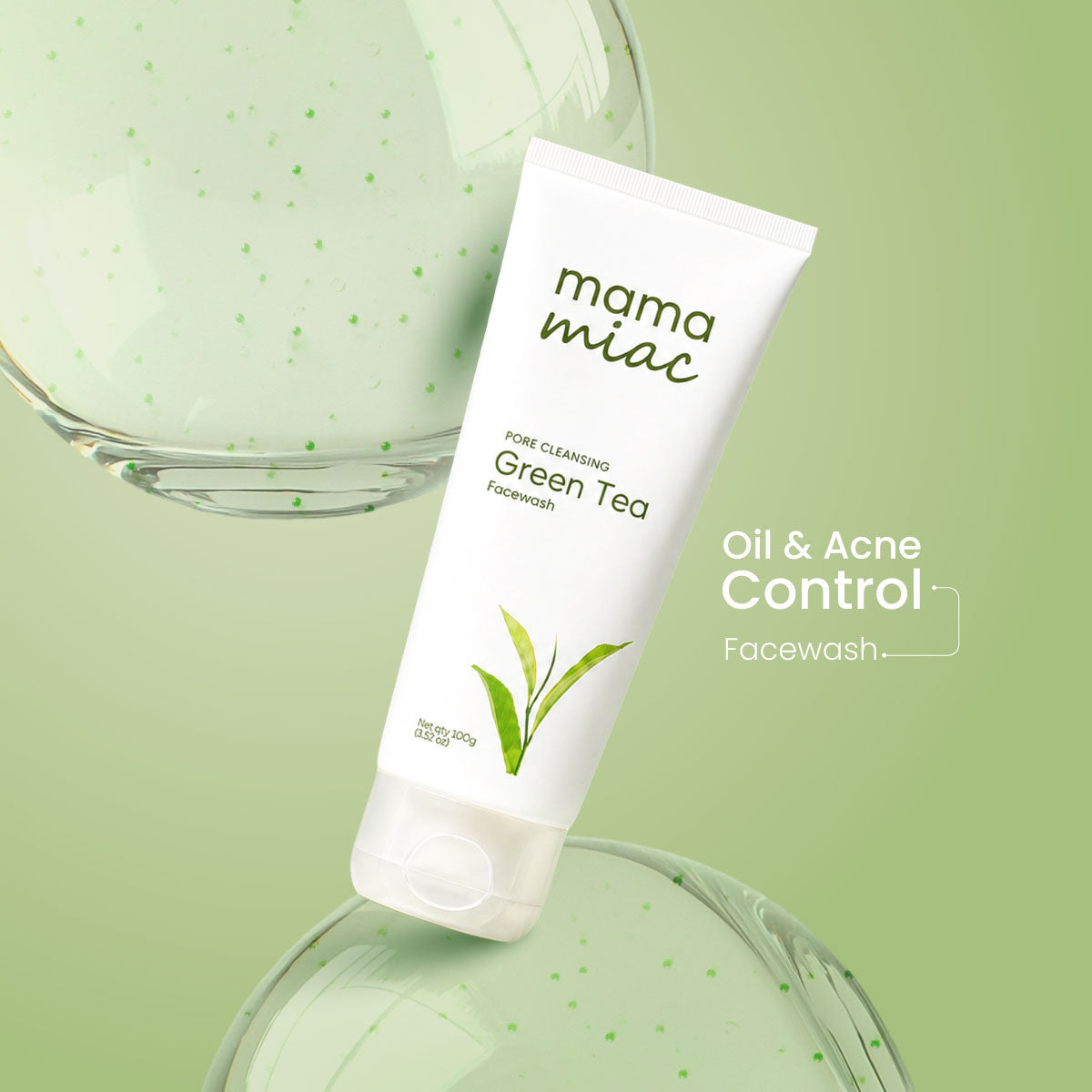 Green Tea Face Wash with Salicylic Acid